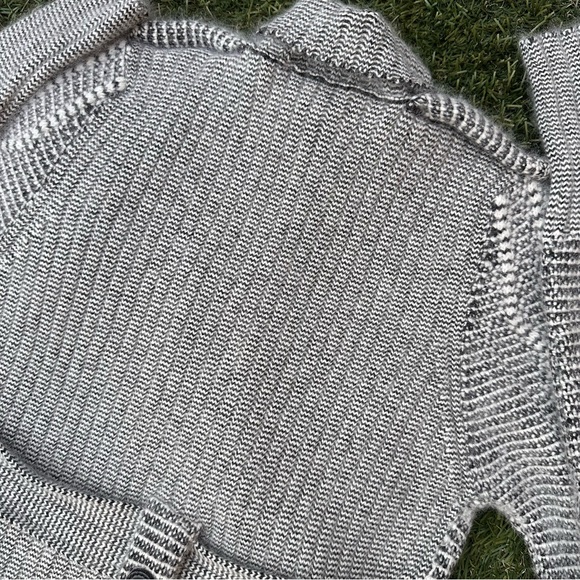 Alessandro Dell’Acqua Made in Italy Soft Wool Angora Blend Long Line Cardigan 44 - Picture 10 of 10